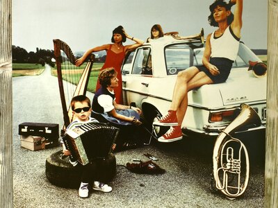 Wellküren Plakat "Auf da Roas" 1994