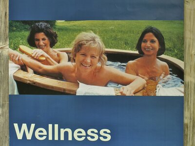 Wellküren Plakat 1998 "Wellness"